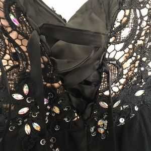 Homecoming black dress